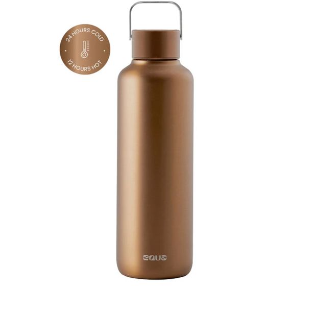 TERMO STEKLENICA, POSODA EQUA TIMELESS TERMO BRONASTA, 600 ML