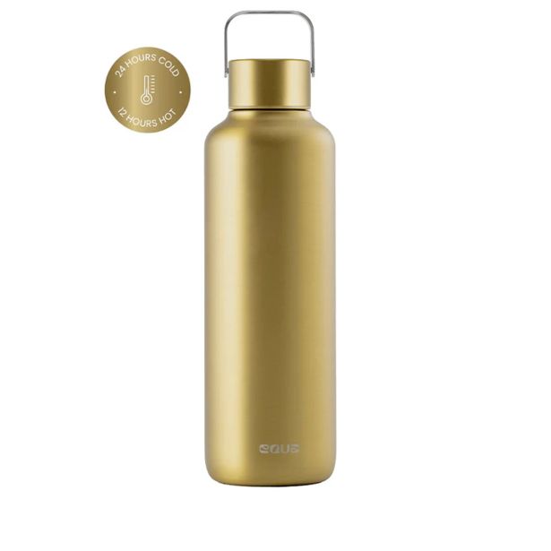 TERMO STEKLENICA, POSODA EQUA TIMELESS TERMO - ZLATA, 600 ML