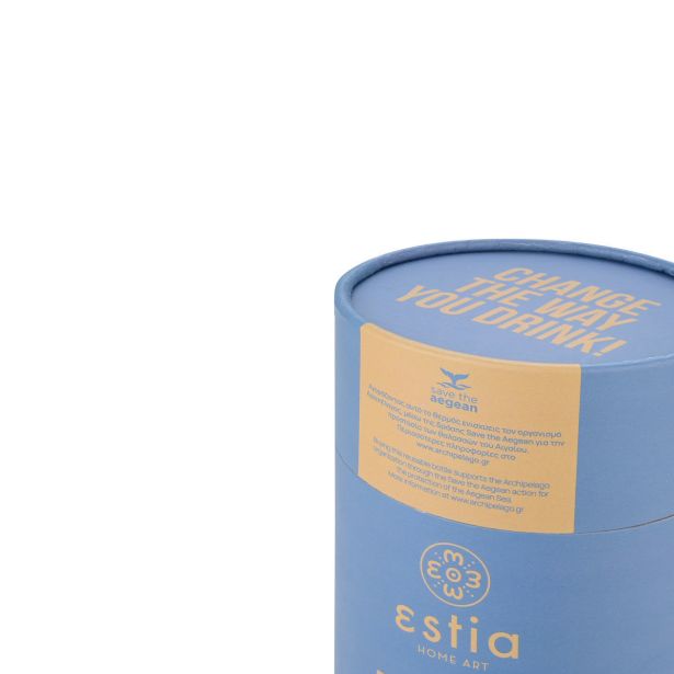 TERMO STEKLENICA, POSODA ESTIA 500 ML DENIM BLUE SKODELICA S SLAMICO