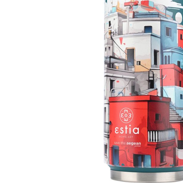 TERMO STEKLENICA, POSODA ESTIA 500 ML URBAN MYTHOS Z NASTAVKOM ZA PITJE