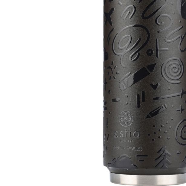 TERMO STEKLENICA ESTIA 500 ML Z NASTAVKOM ZA PITJE NOIR ECHO