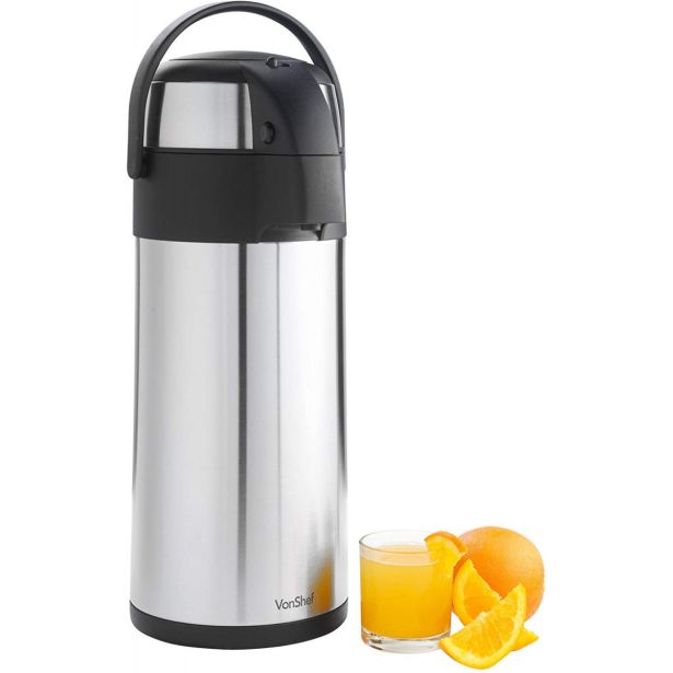 TERMO STEKLENICA, POSODA VONSHEF NERJAVEČE JEKLO 5L