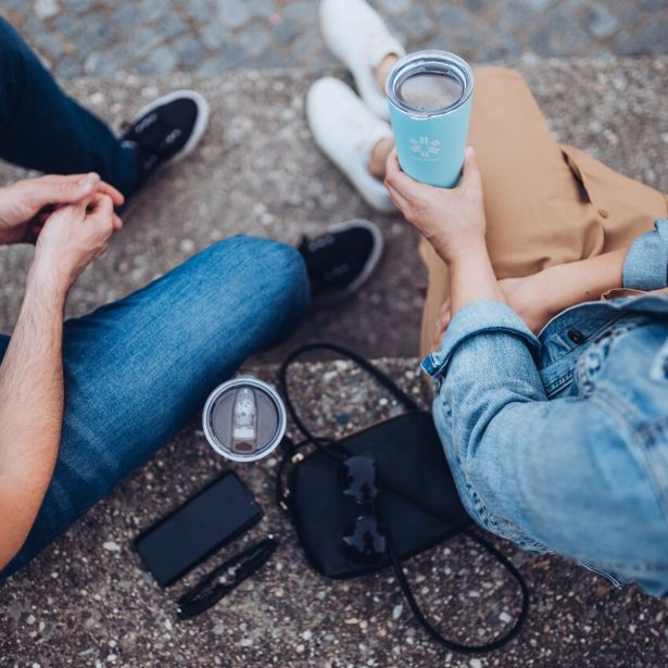 TERMO LONČEK SNOW MONKEY ENJOYER 0.47L EUKALIPTUS ZELENA