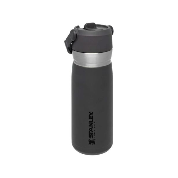 TERMOVKA STANLEY THE ICEFLOW FLIP STRAW 0.65L ČRNA