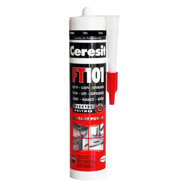 HIBRIDNA TESNILNA MASA HENKEL ACC CERESIT FT 101 ČRNA 280ML