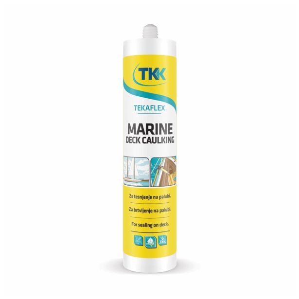 TESNILNA MASA TEKAFLEX MARINE MS DC 290 ML ČRN