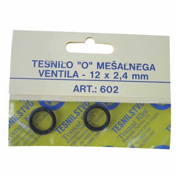 TESNILO KLEČ "O" MEŠALNEGA VENTILA 12 X 2,4 MM