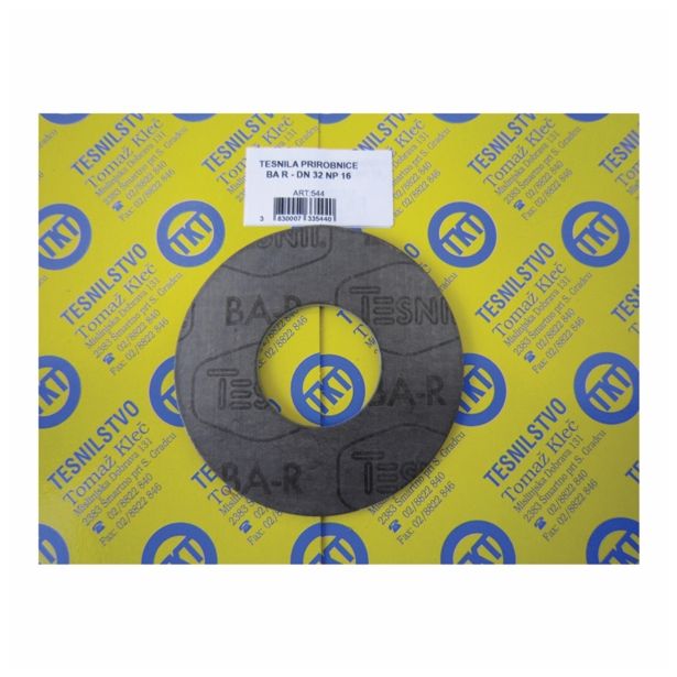 TESNILO ZA PRIROBNICO KLEČ TESNILO PRIR. NP 16 DN 32 ARMIT-BAR-82X43X2