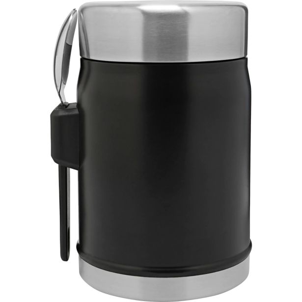TERMO POSODA  STANLEY THE LEGENDARY FOOD JAR SPORK 0.4L ČRNA