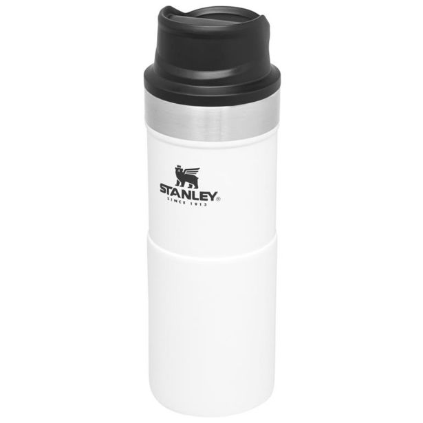 TERMOVKA STANLEY THE TRIGGER-ACTION TRAVEL MUG 0.35L BELA