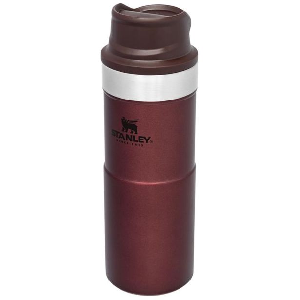 TERMOVKA STANLEY THE TRIGGER-ACTION TRAVEL MUG 0.35L RDEČA