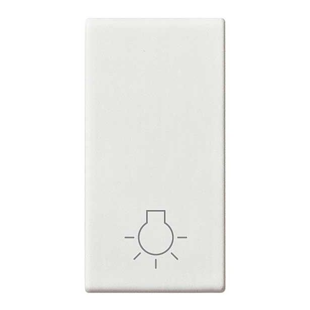 TIPKA PLANA BELA, INDIKATOR 1M, LUČ