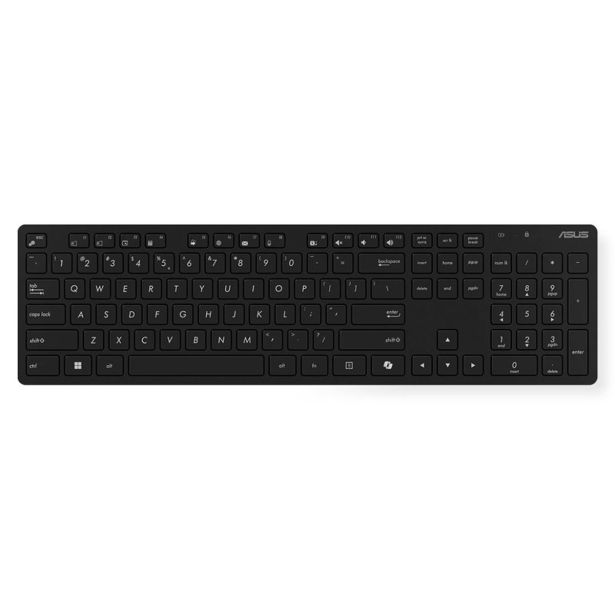 TIPKOVNICA ASUS BREZŽIČNI KOMPLET W5000 USB SLO ČRN