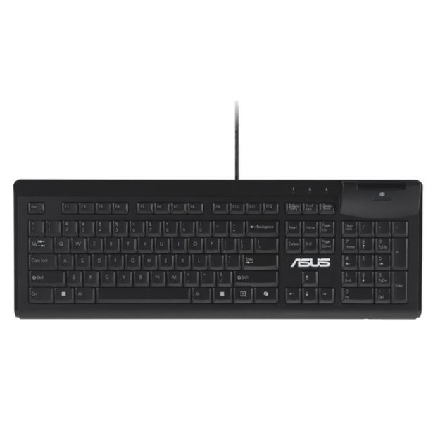 TIPKOVNICA ASUS USB DESKTOP KU100 US BLACK SMART CARD