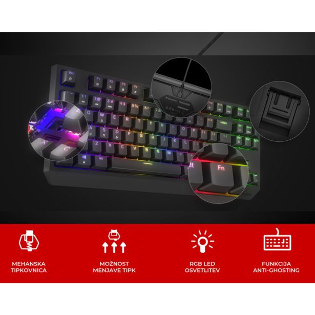 TIPKOVNICA GENESIS THOR 230 TKL
