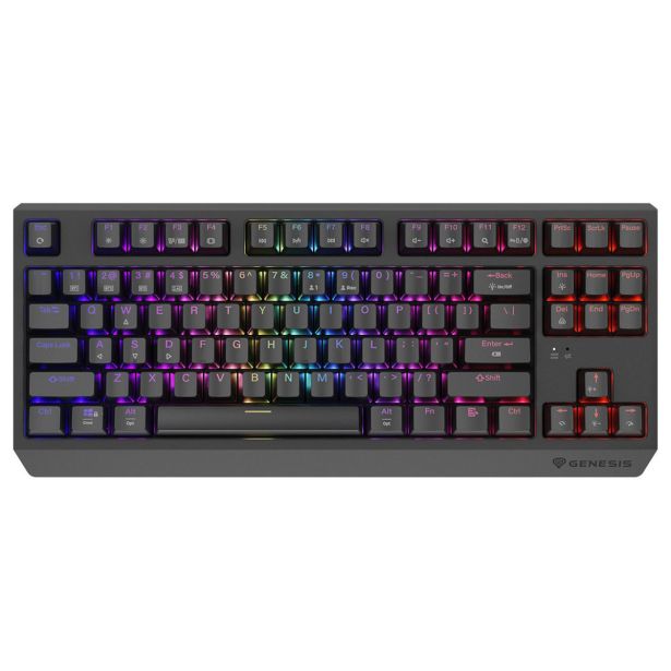 TIPKOVNICA GENESIS THOR 230 TKL GAMING BREZŽIČNA ČRNA