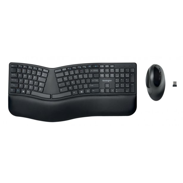 TIPKOVNICA KENSINGTON BREZŽIČNA PRO FIT K75406IT + MIŠKA