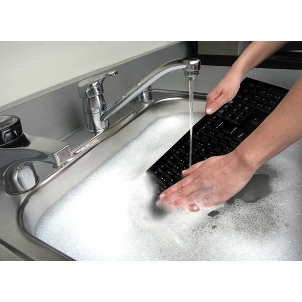 TIPKOVNICA KENSINGTON ŽIČNA PRO FIT WASHABLE K64407IT