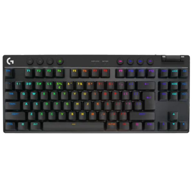 TIPKOVNICA LOGITECH G PRO X TKL LIGHTSPEED TACTILE ČRNA