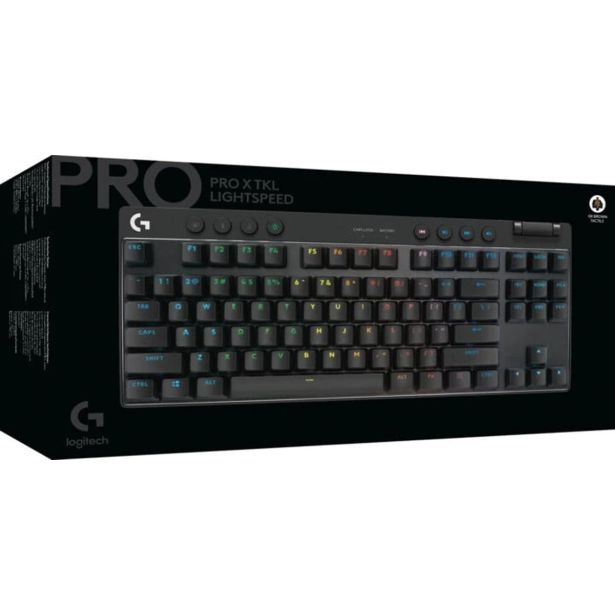 TIPKOVNICA LOGITECH G PRO X TKL LIGHTSPEED TACTILE ČRNA