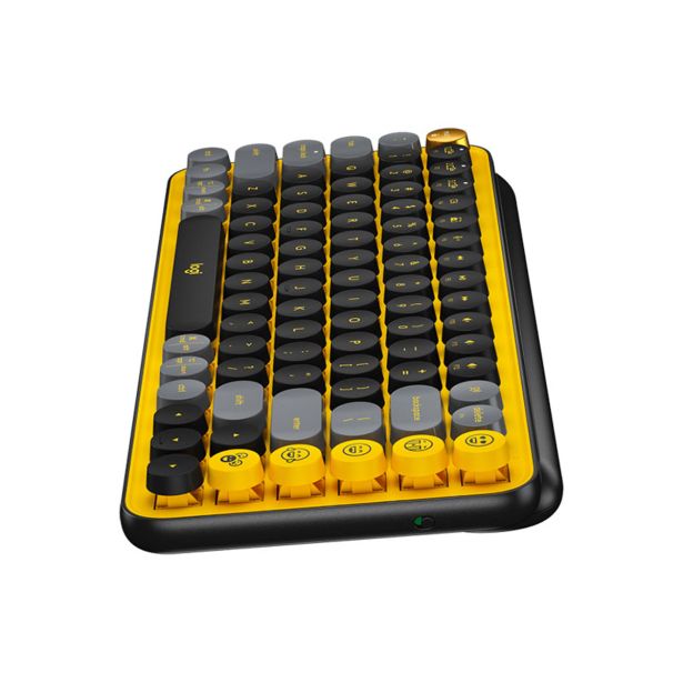 TIPKOVNICA LOGITECH POP KEYS, RUMENA