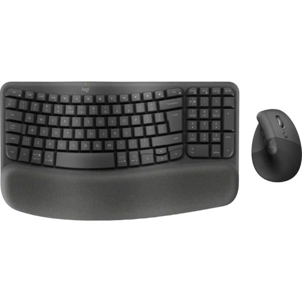TIPKOVNICA LOGITECH Z MIŠKO DESKTOP WAVE KEYS AND LIFT C