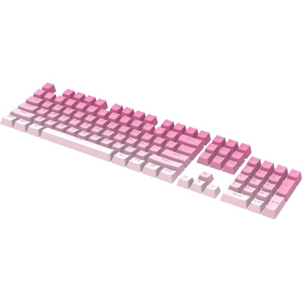 TIPKOVNICA REDRAGON POKROVČKI / TIPKE ZA TIPK KEYCAPS A133 BELE/ROZA