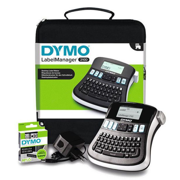 TISKALNIK NALEPK DYMO LABELMANAGER 210 V KOVČKU