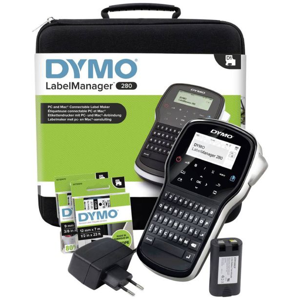 TISKALNIK NALEPK DYMO LABELMANAGER 280 V KOVČKU