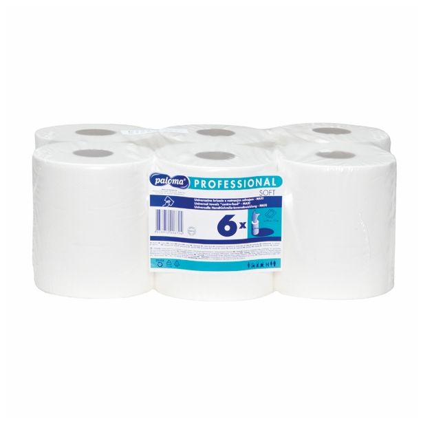 BRISAČE PALOMA TISSUE MAXI BELE 19CM,170M,FI19CM,2PL,6/1