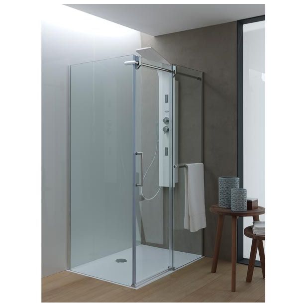 KOTNA KABINA ZA PRHANJE KOLPA SAN TK 120X90/K-D VIRGO NEW SILVER BRILL PR. PROZ. ST