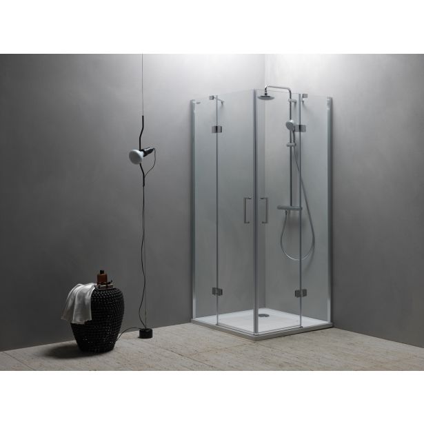 KOTNA KABINA ZA PRHANJE KOLPA SAN TKK 90/K ATLAS SILVER