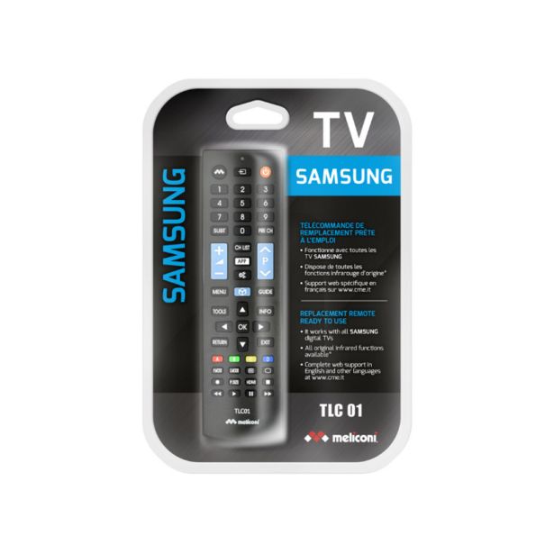 DALJINSKI UPRAVLJALNIK MELICONI NADOMESTNI ZA SAMSUNG TLC 01