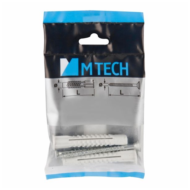 ZIDNI VLOŽEK Z VIJAKOM MTECH TMT VLOŽEK 6X46 Z VIJAKOM ZAV=5 KOS