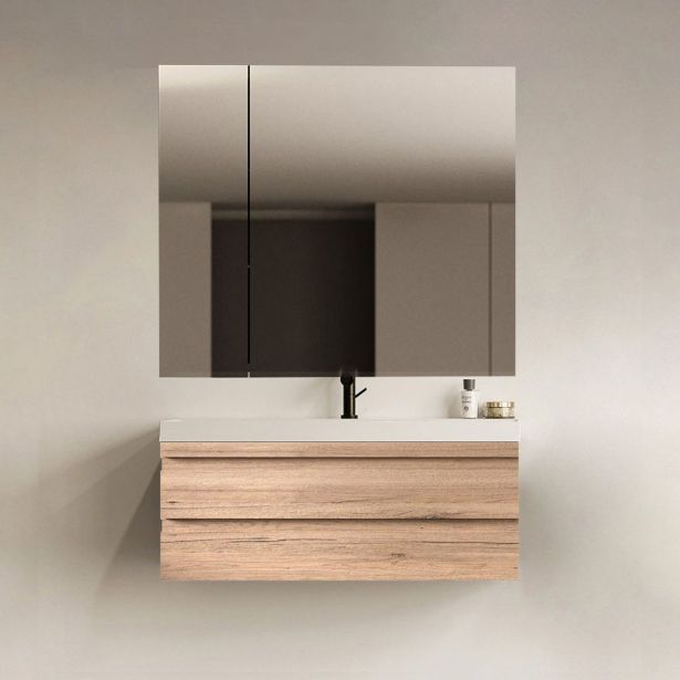 KOPANIŠKA OMARICA Z OGLEDALOM SAN TON 80 NW NAOMI