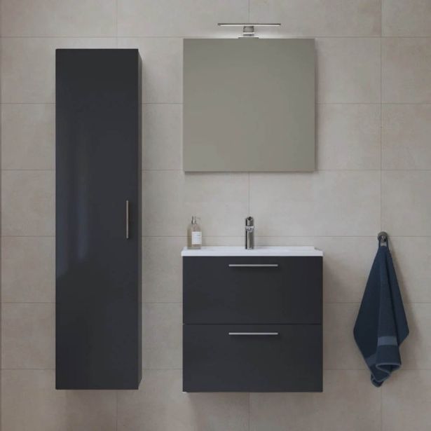 TOALETNA OMARICA VITRA 35X35X145CM VITRA MIA ANTRACIT