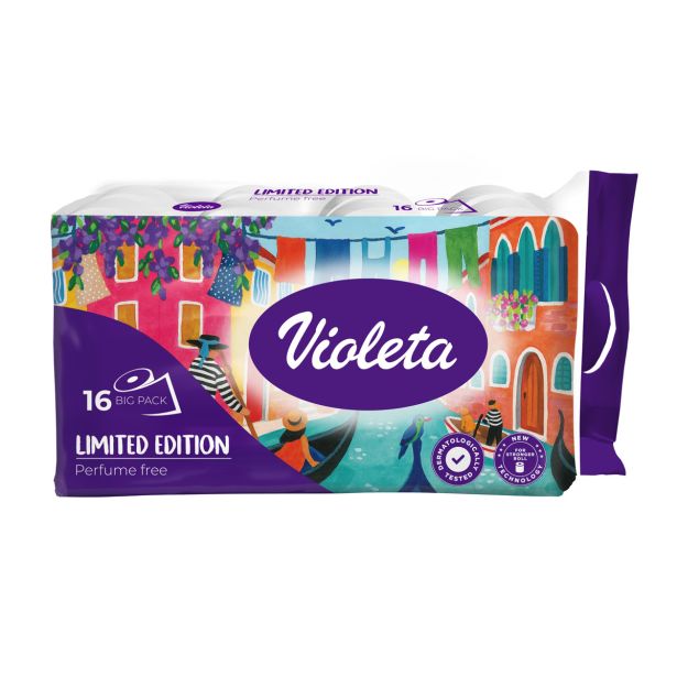 TOALETNI PAPIR VIOLETA LIMITED EDITION 16/1 3-SLOJNI
