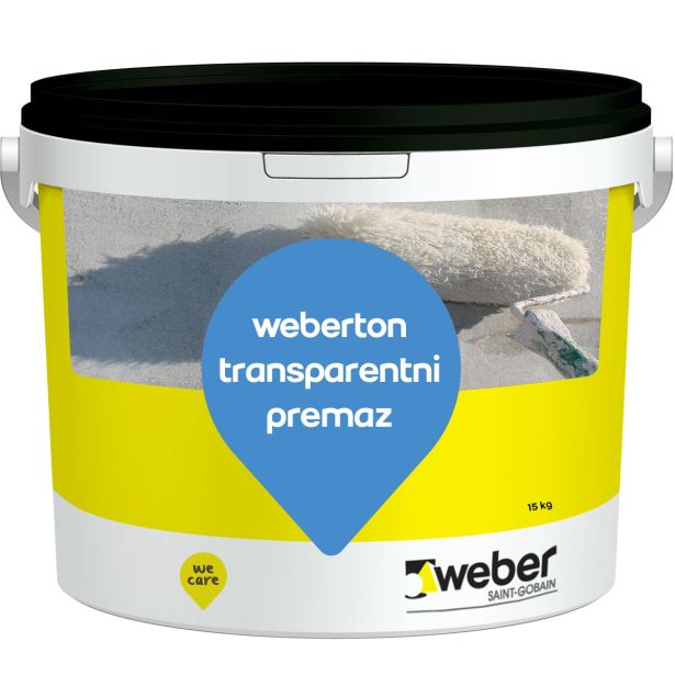 OSNOVNI PREMAZ WEBER SAINT GOBAIN TON TRANSPARENTNI PREMAZ 15 KG