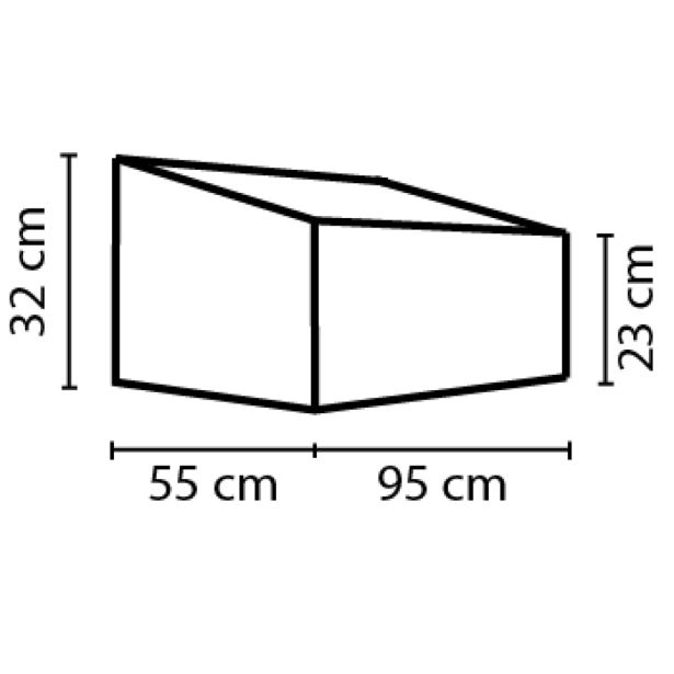 TOPLA GREDA VITAVIA LEVANA 2 PRODNATA 0.95M 0.55M 0.32M