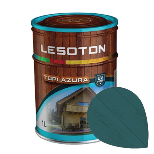 DEBELOSLOJNI PREMAZ LESOTON TOPLAZURA ŠT.20 MODRA 1L