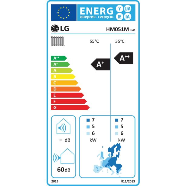 TOPLOTNA ČRPALKA LG THERMAV HM051M.U43 5 KW MONOBLOCK