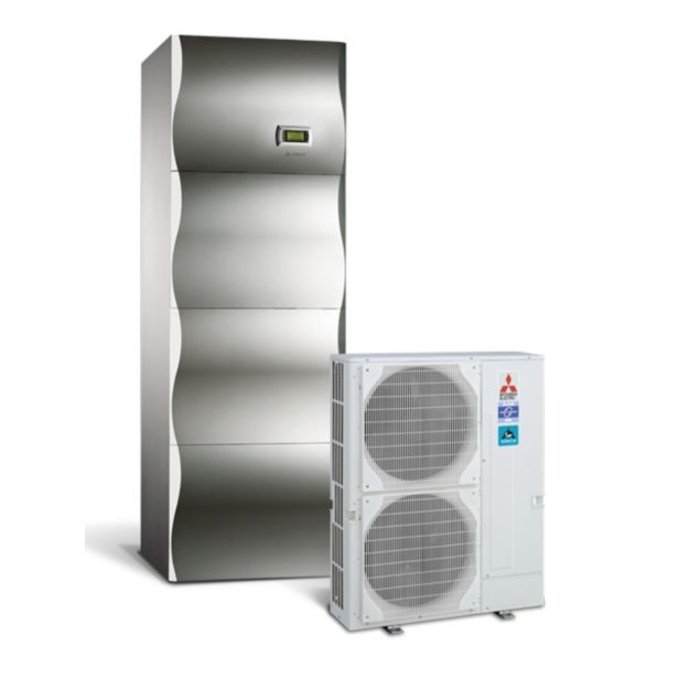 TOPLOTNA ČRPALKA ORCA + MITSUBISHI DUO 300 + PUHZ-SW120YHA