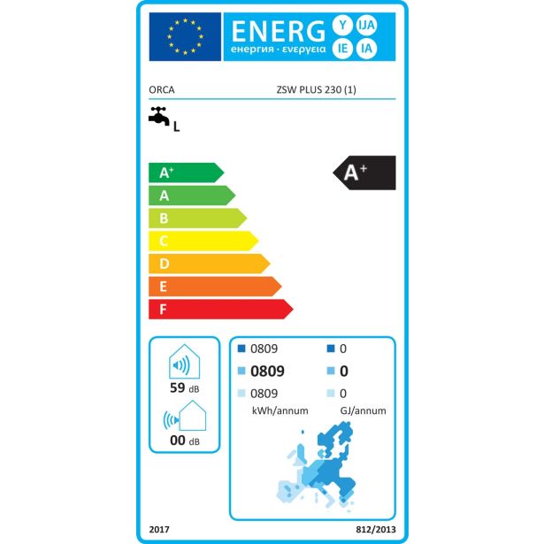 TOPLOTNA ČRPALKA ZA SANITARNO VODO ORCA ZSW PLUS 230 (1) ZEUS
