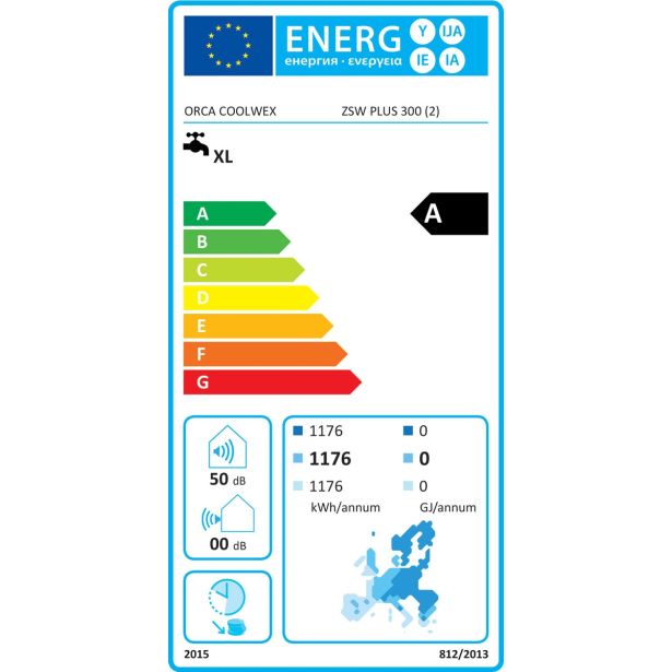 TOPLOTNA ČRPALKA ZA SANITARNO VODO ORCA ZSW PLUS 300 (2) ZEUS