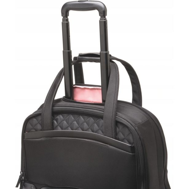 TORBA / NAHRBTNIK KENSINGTON 15.6' S KOLEŠČKI ČRN K60380WW