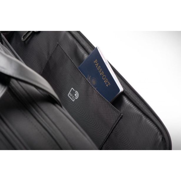 TORBA / NAHRBTNIK KENSINGTON 17" ČRN K60387EU
