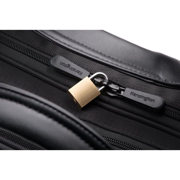 TORBA / NAHRBTNIK KENSINGTON 17" ČRN K60387EU