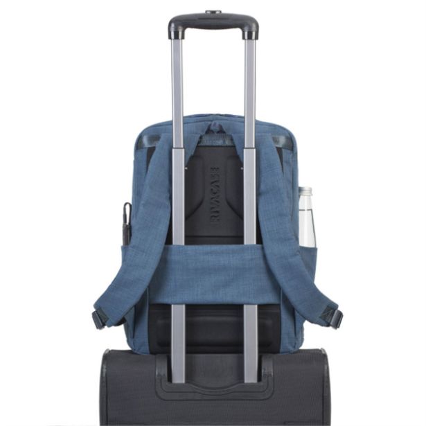 TORBA/NAHRBTNIK RIVACASE ZA PRENOSNIK TURKIZNO-MODER 17,3"