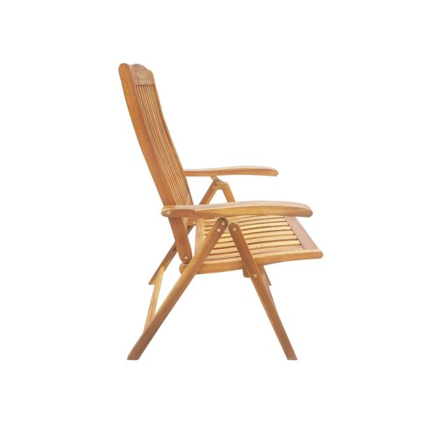 LESENI STOL MQ TOSCANA ZLOŽLJIV POZICIJSKI, AKACIJA