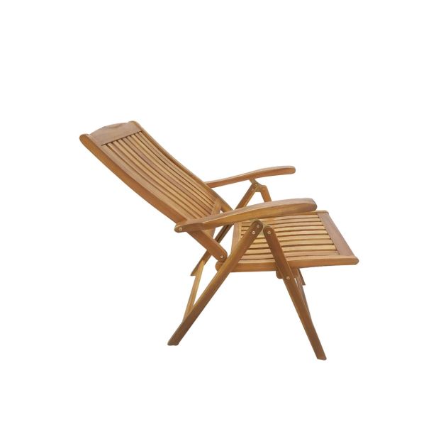 LESENI STOL MQ TOSCANA ZLOŽLJIV POZICIJSKI, AKACIJA